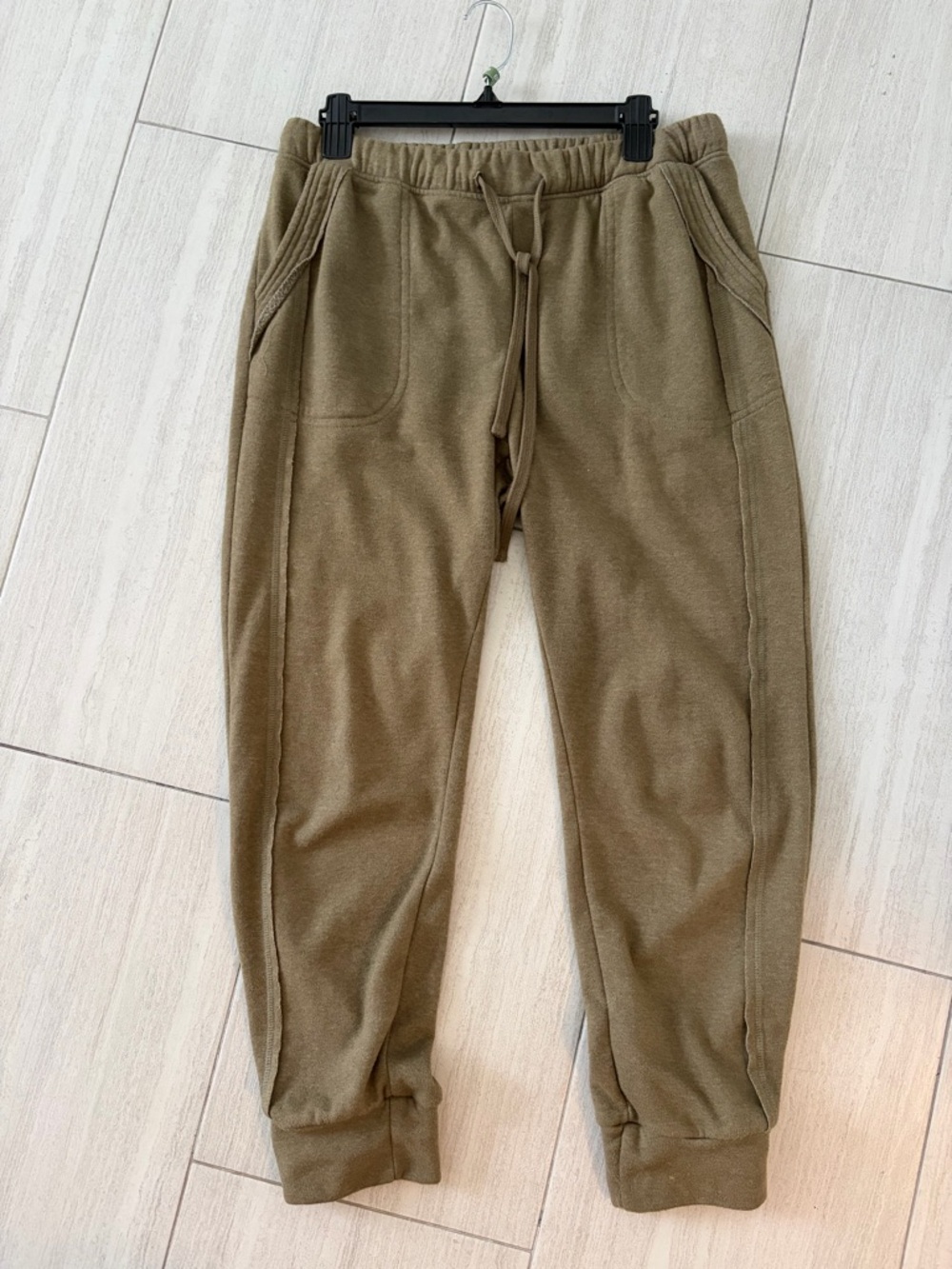 FP Movement by Free People Olive Drawstring Jogger Pants